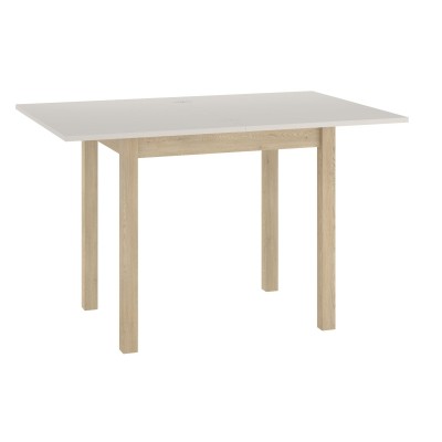 Стол обеденный SIGNAL FLIP кашемир/дуб кремона 80-160/80